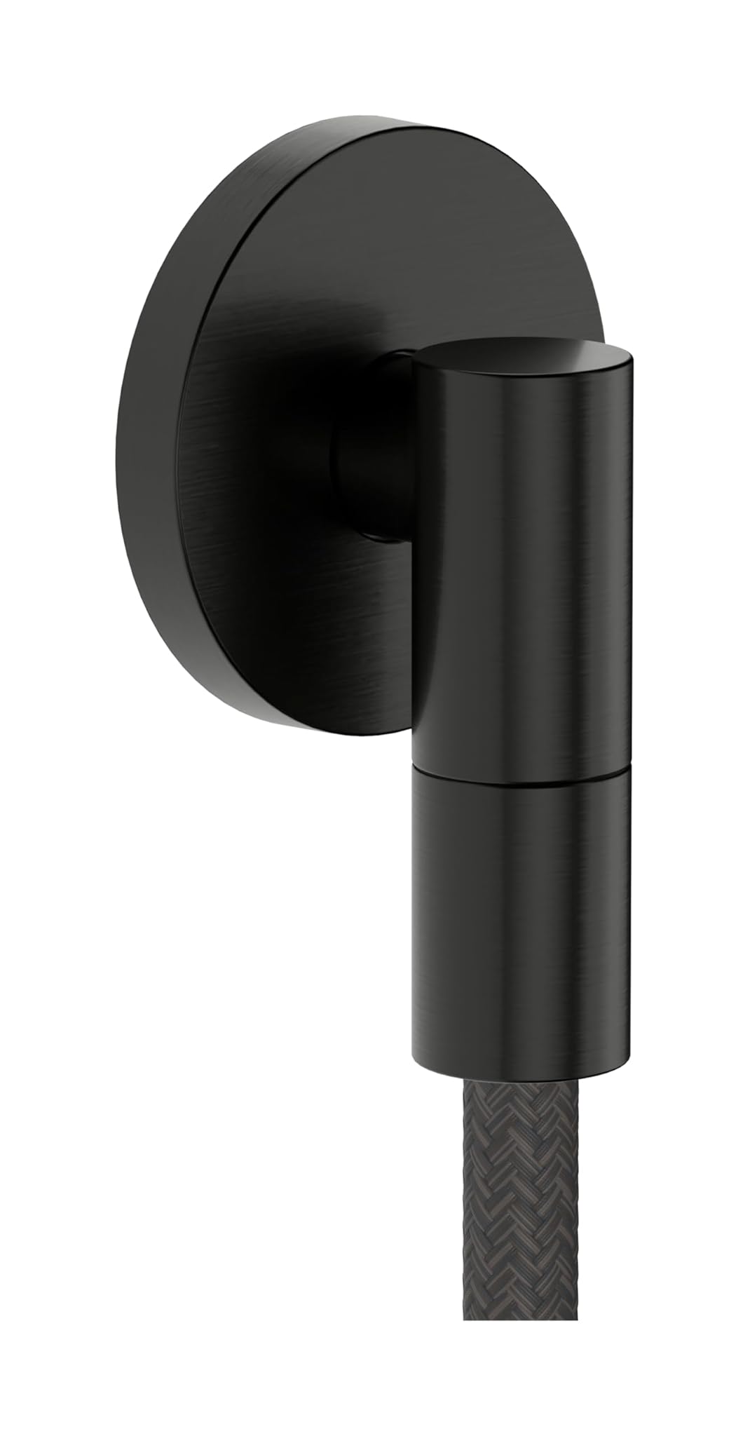 hansgrohe 28882340 Uscita a Muro, Cromo Nero Spazzolato