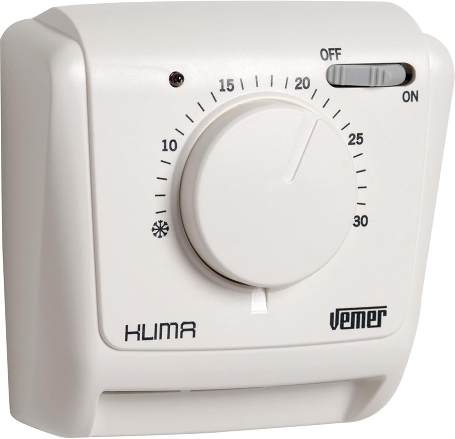 Vemer VE021200 KLIMA SI - Termostato Meccanico Bianco - immagine 1