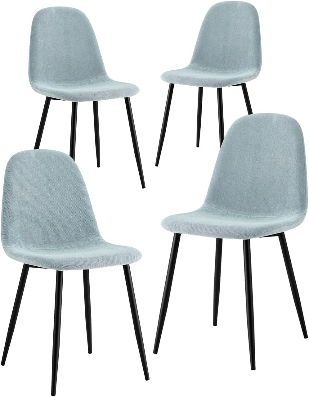 Brigros WeHome - Set 4 Sedie Bella in Tessuto