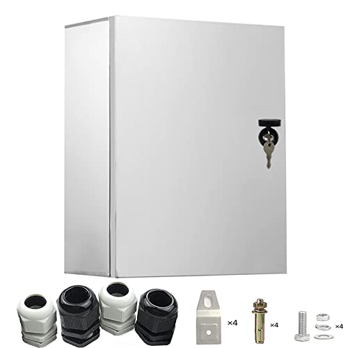 Gtyorus Contenitore Elettrico Esterno Inox 50x40x18cm