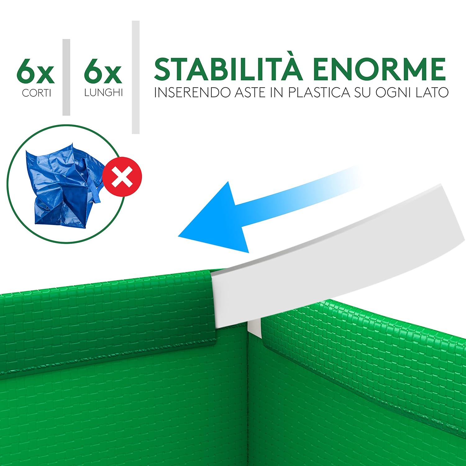 Ptms® Borse Raccolta Differenziata - 3 Bidoni Interno/Esterno - immagine 4