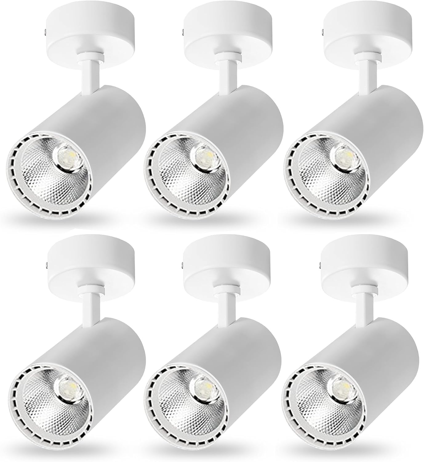 Bravsekai Faretti da Soffitto LED 25W Extra-Luminosi 6pz