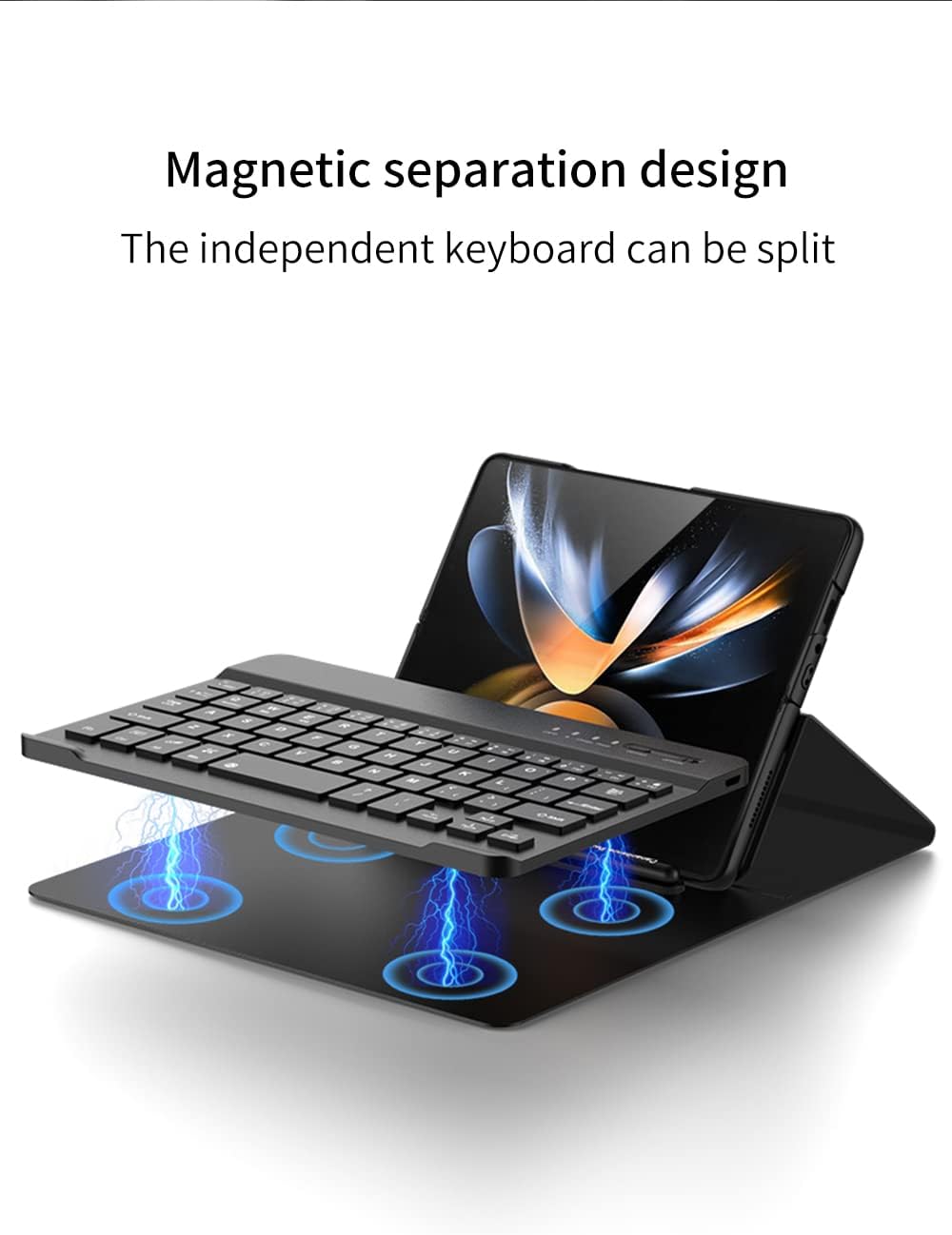 Coque Custodia per Samsung Galaxy Z Fold 4 5G, Verde - immagine 5