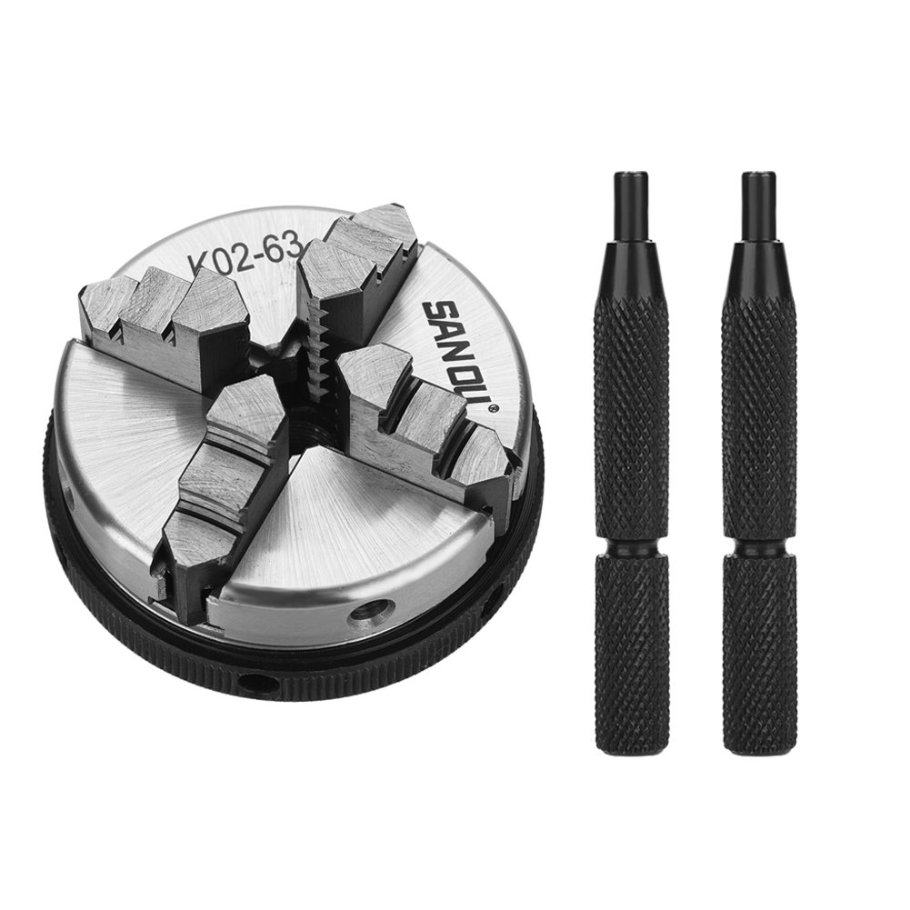 Tornio Chuck K02-63 Autocentrante 4 bracci - immagine 1