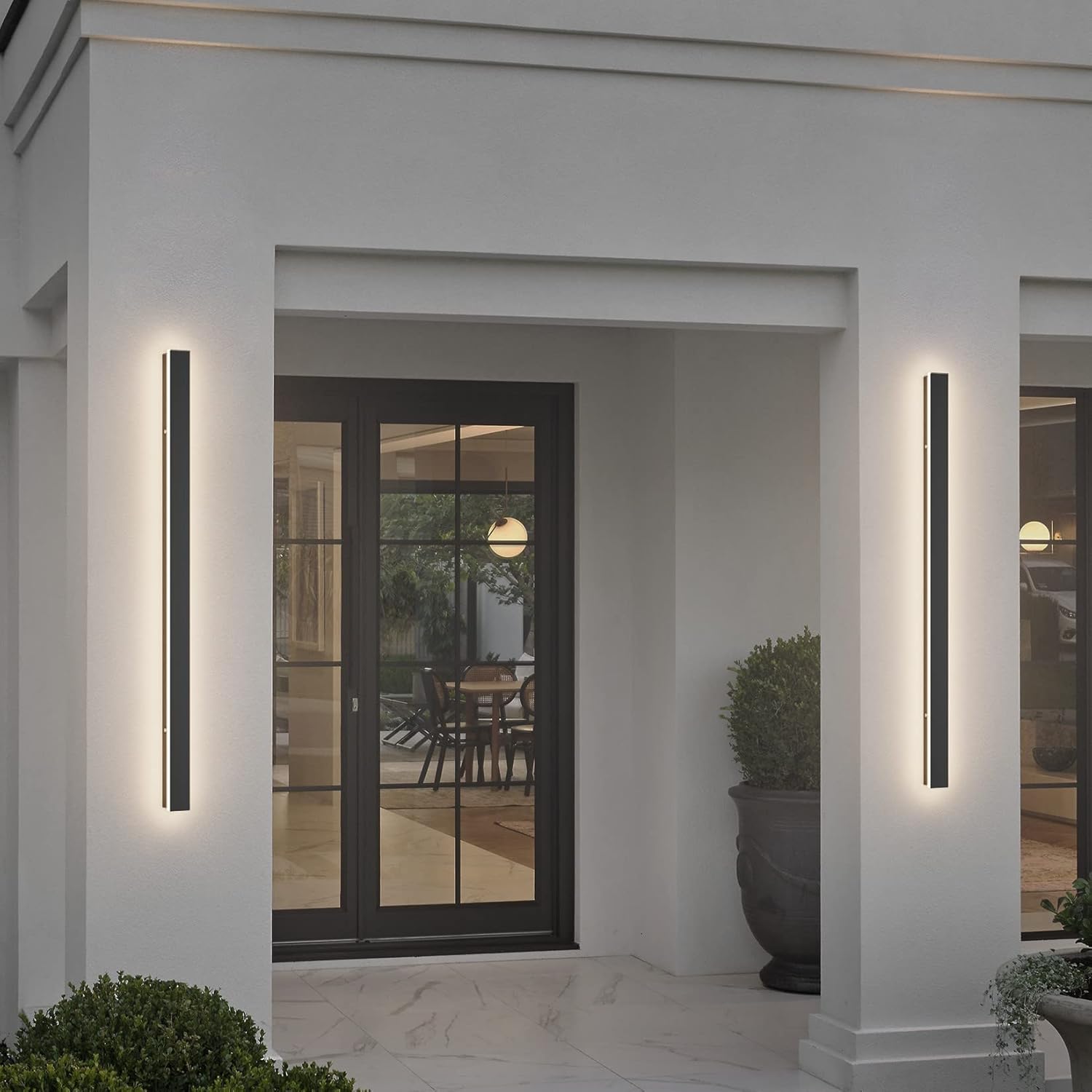 K-bright Lampada da Parete LED 30W 4000K, Nero - immagine 4