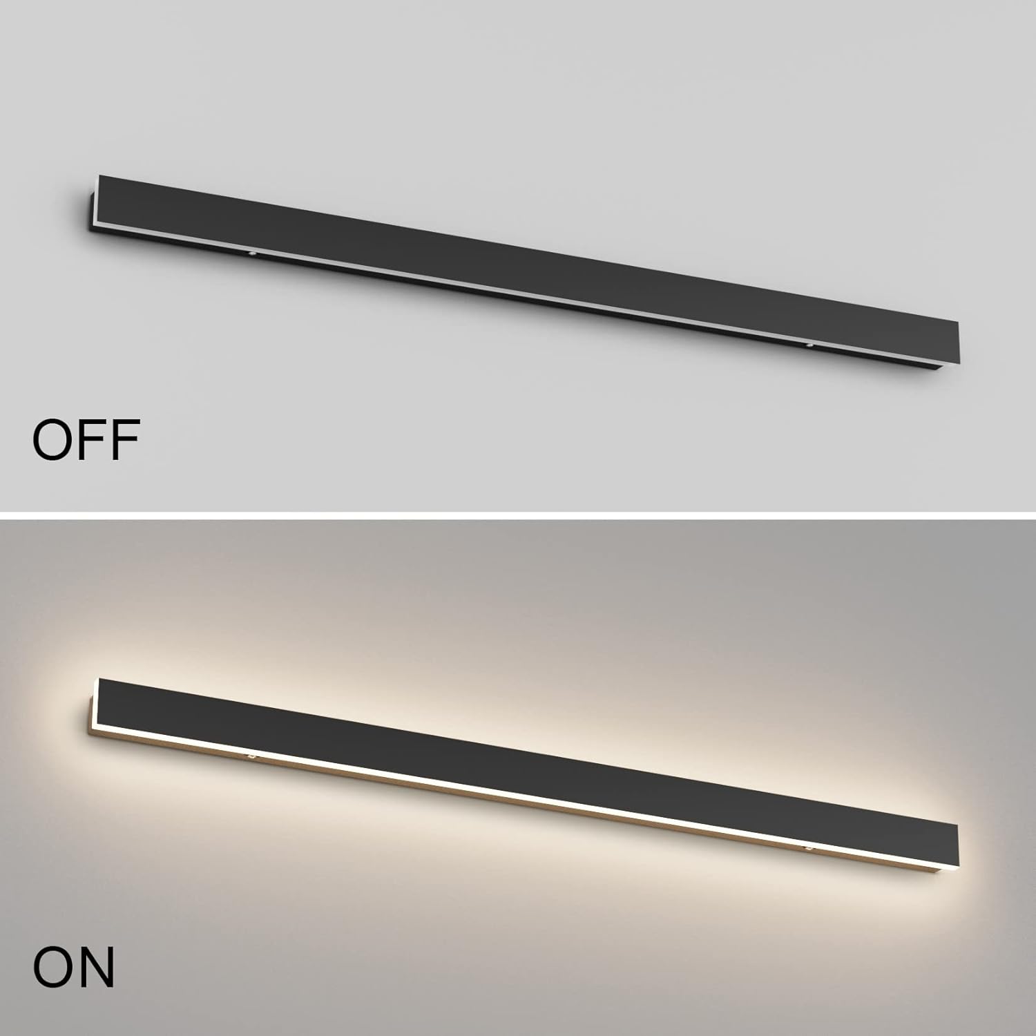 K-bright Lampada da Parete LED 30W 4000K, Nero - immagine 5