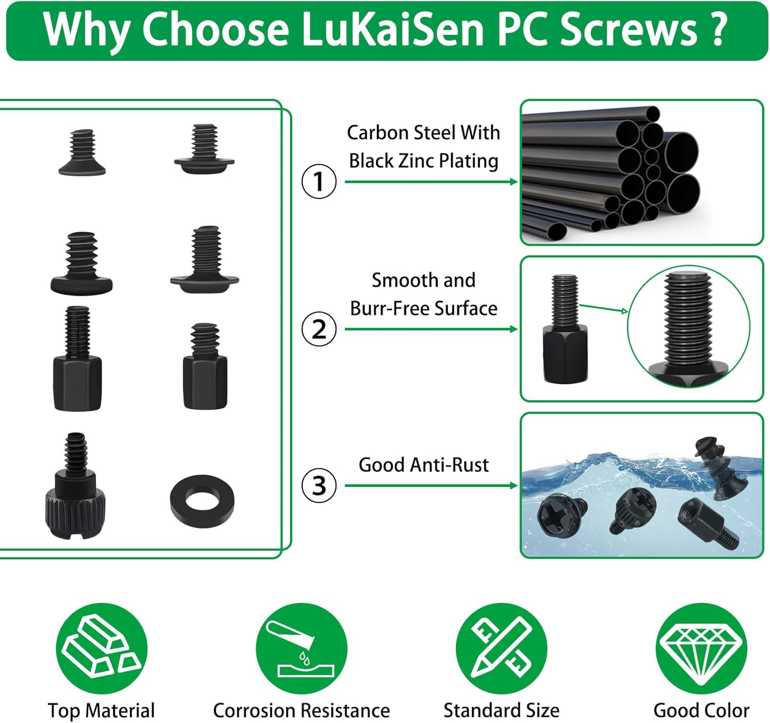 Set Viti per PC 516 Pezzi per Scheda Madre e SSD - immagine 4