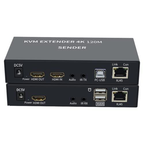 4K HDTV 120M KVM Extender HDMI-Compatibile