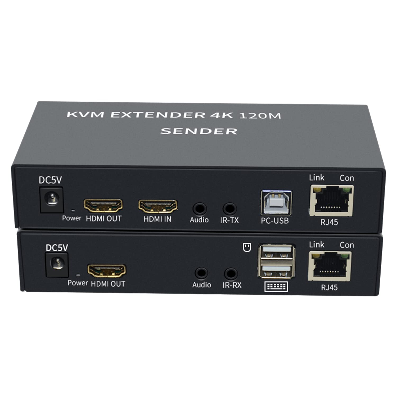4K HDTV 120M KVM Extender HDMI-Compatibile - immagine 1