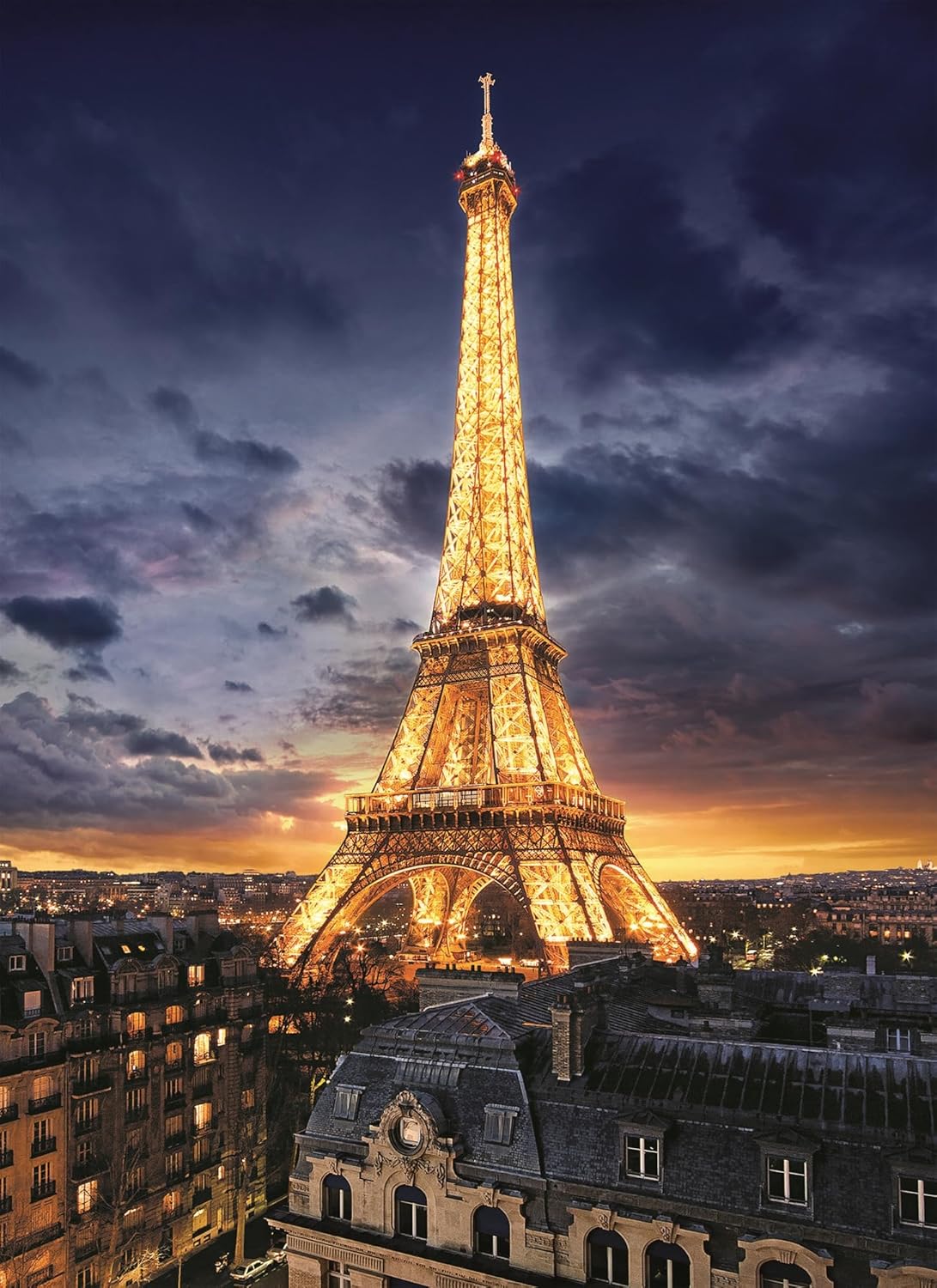 Clementoni Puzzle Torre Eiffel Parigi 1000 Pezzi - immagine 2
