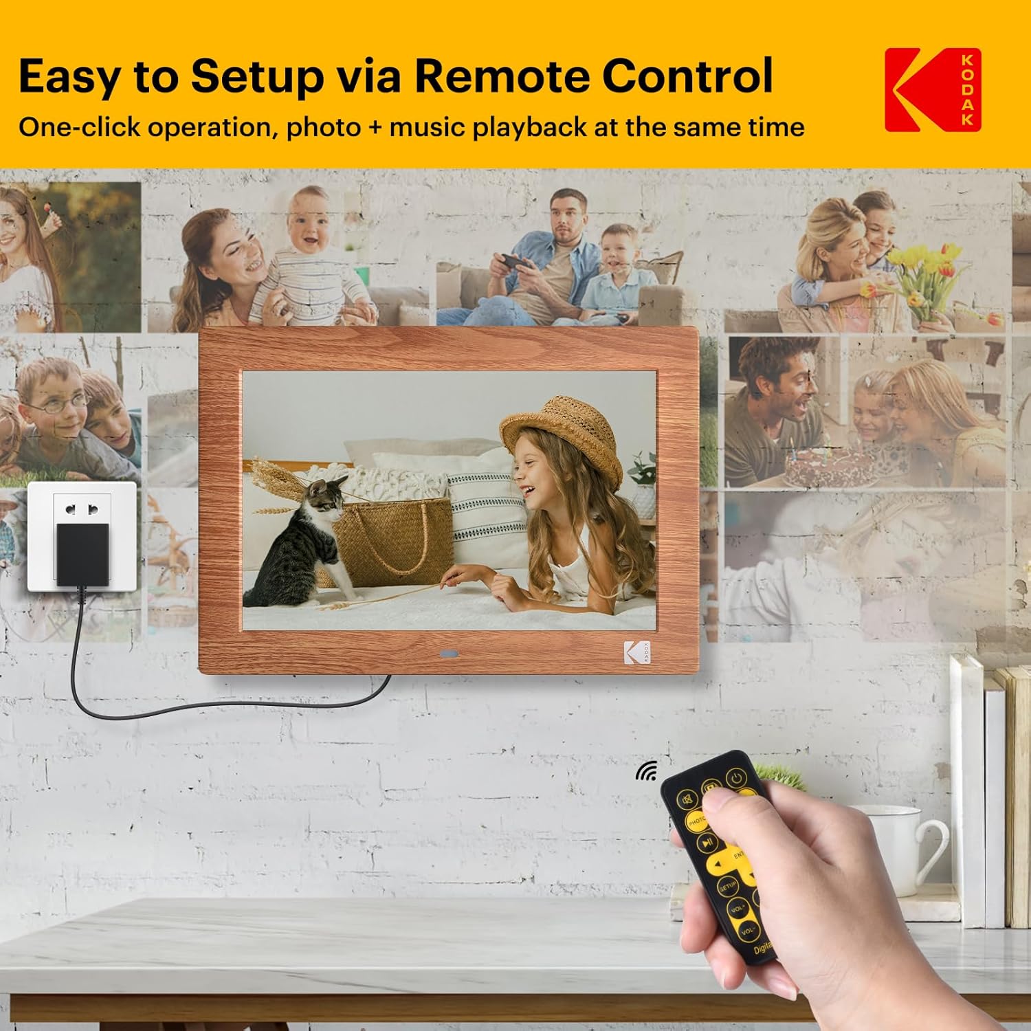 Kodak Cornice Digitale 10 pollici No WiFi - immagine 3