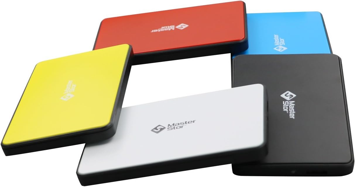 Masterstor - Unità Disco Rigido Esterno 1TB, Bianco - immagine 4