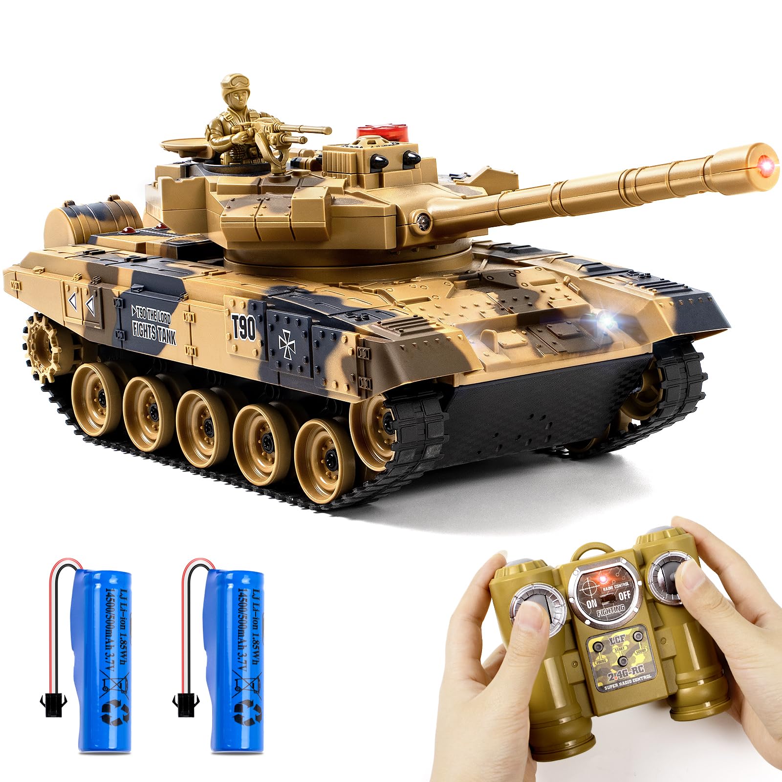 Carro Armato Telecomandato Russia T90 1/24