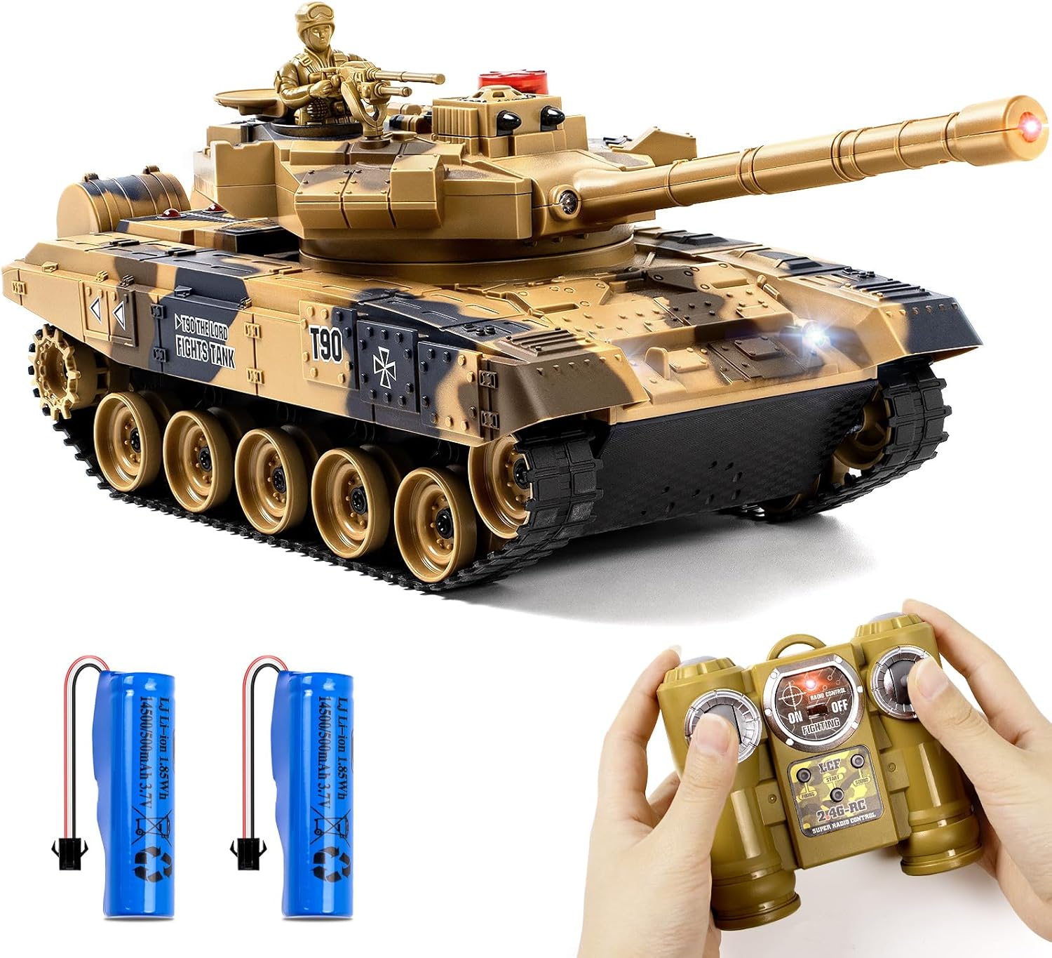 Carro Armato Telecomandato Russia T90 1/24 - immagine 1