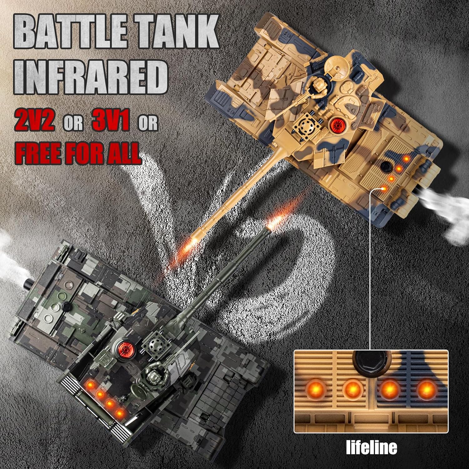 Carro Armato Telecomandato Russia T90 1/24 - immagine 3