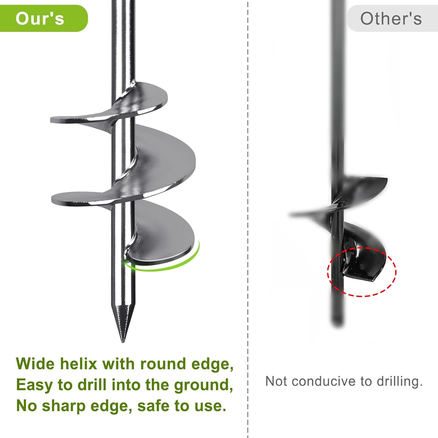 Insaga Picchetti per Tenda 45cm con Lama a Spirale - immagine 6