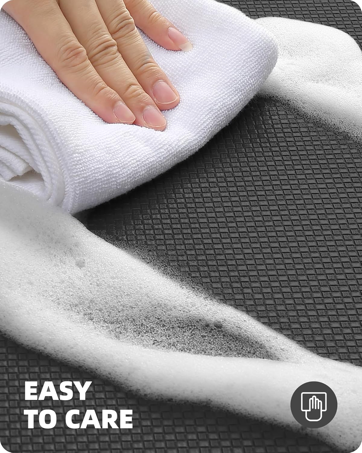 Color G Tappeto Cucina 44x200cm, Nero - immagine 3