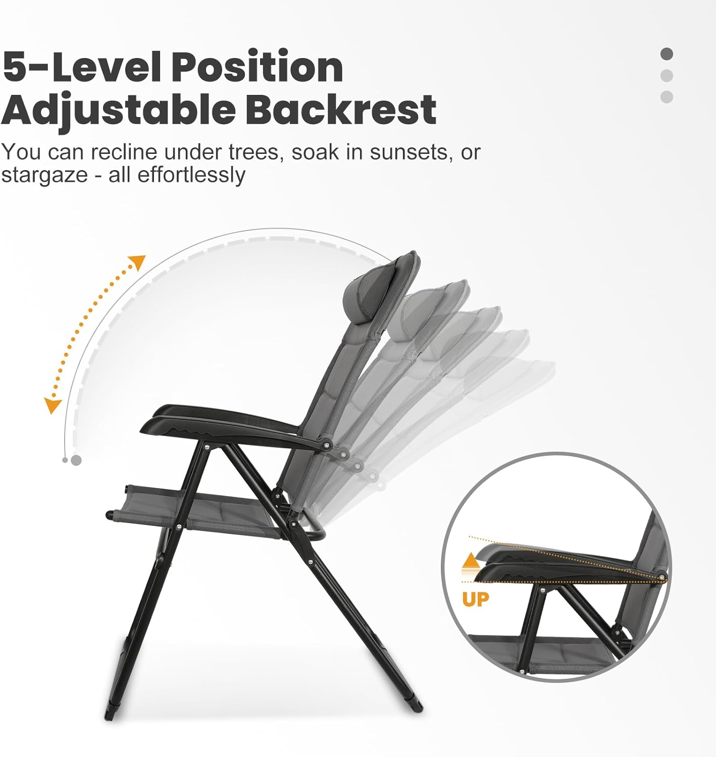 Homecall 30022 Sedia, Grigio - immagine 3