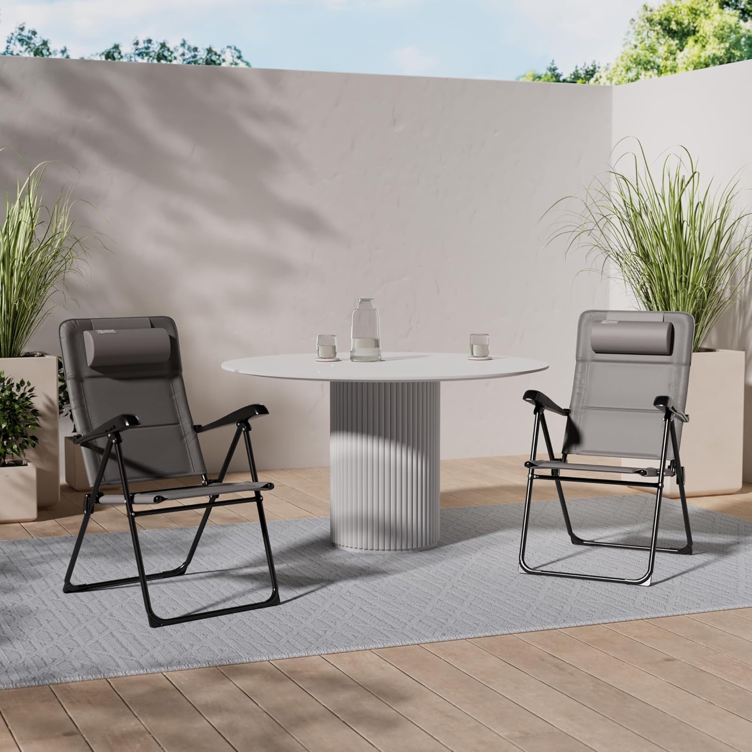 Homecall 30022 Sedia, Grigio - immagine 5