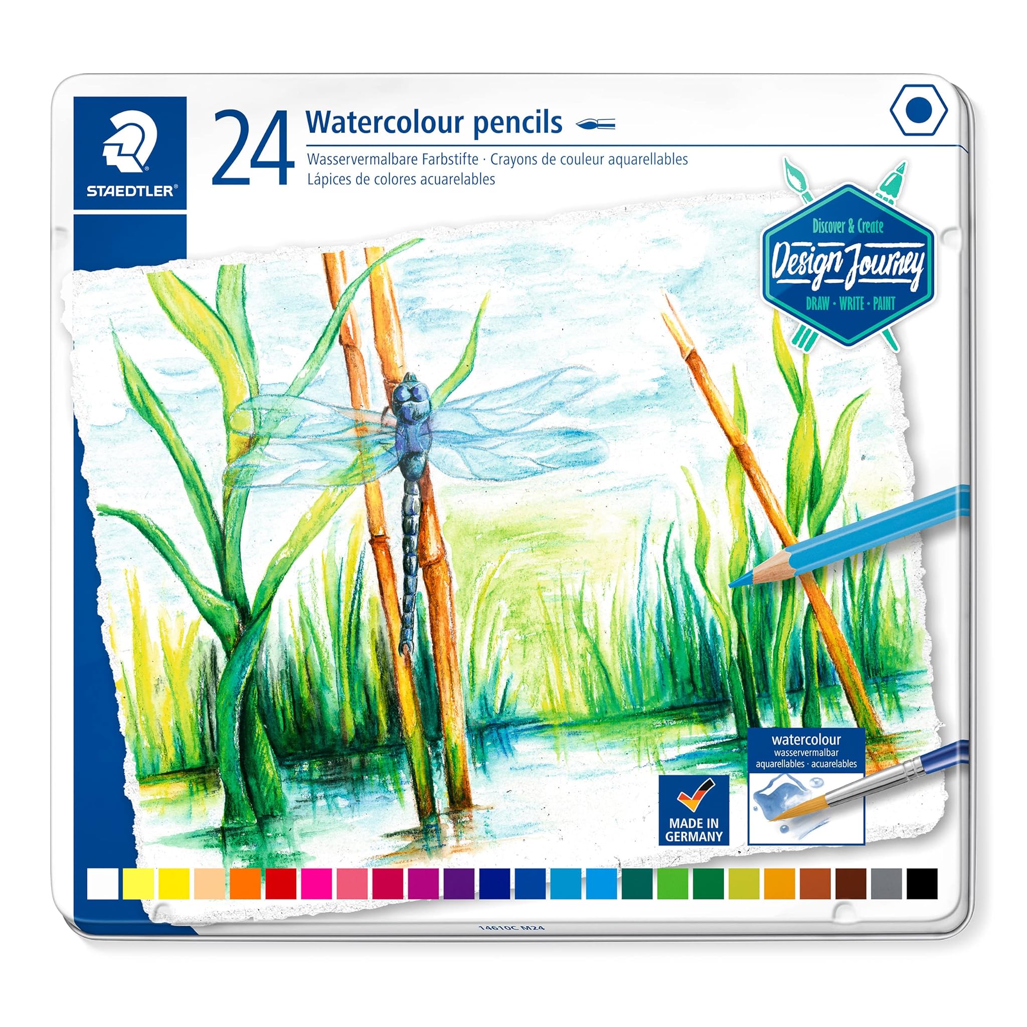 Staedtler Matite Colorate Acquerello 24 Colori