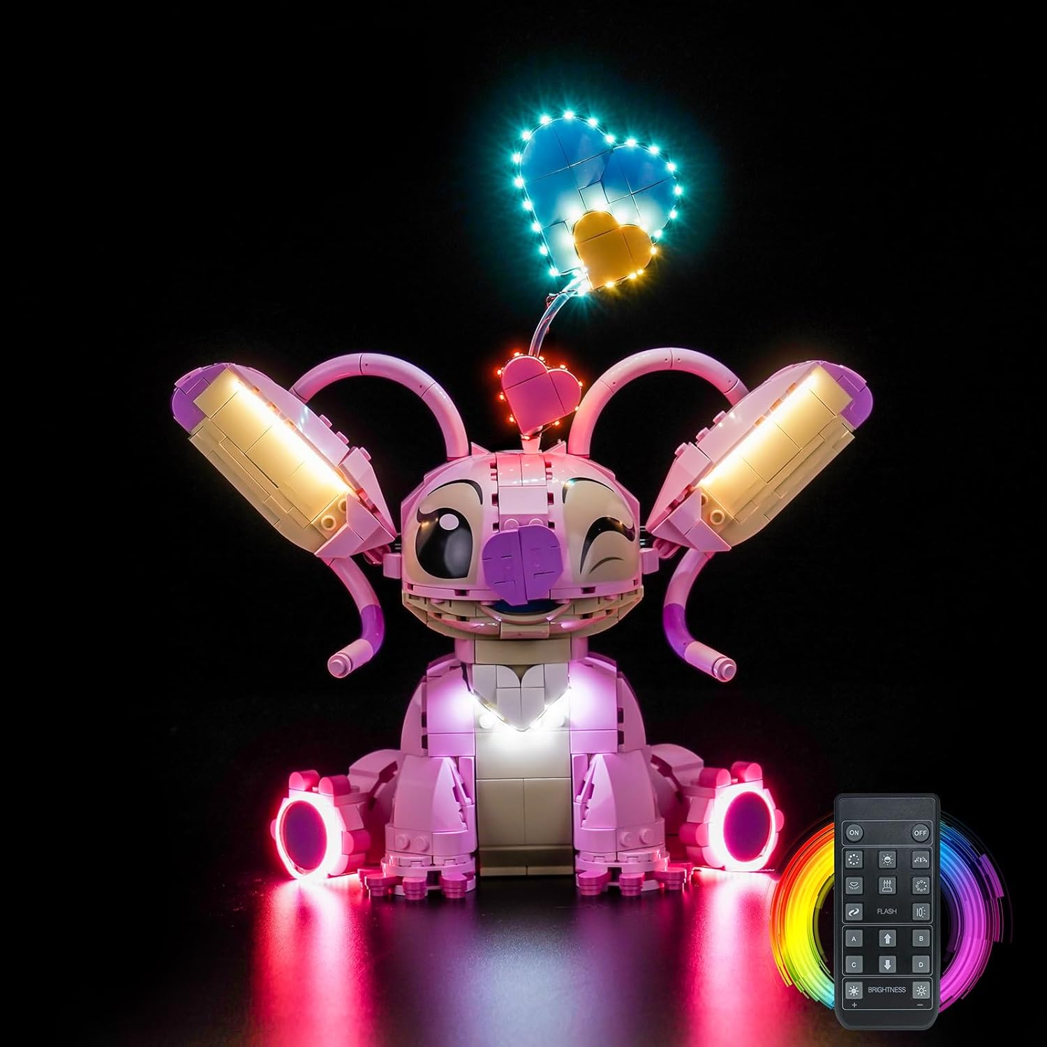 Kit luce telecomando compatibile con Lego 43257 Angel (nessun modello), set di illuminazione a LED, compatibile con Lego Angel 43257 giocattolo creativo - immagine 1