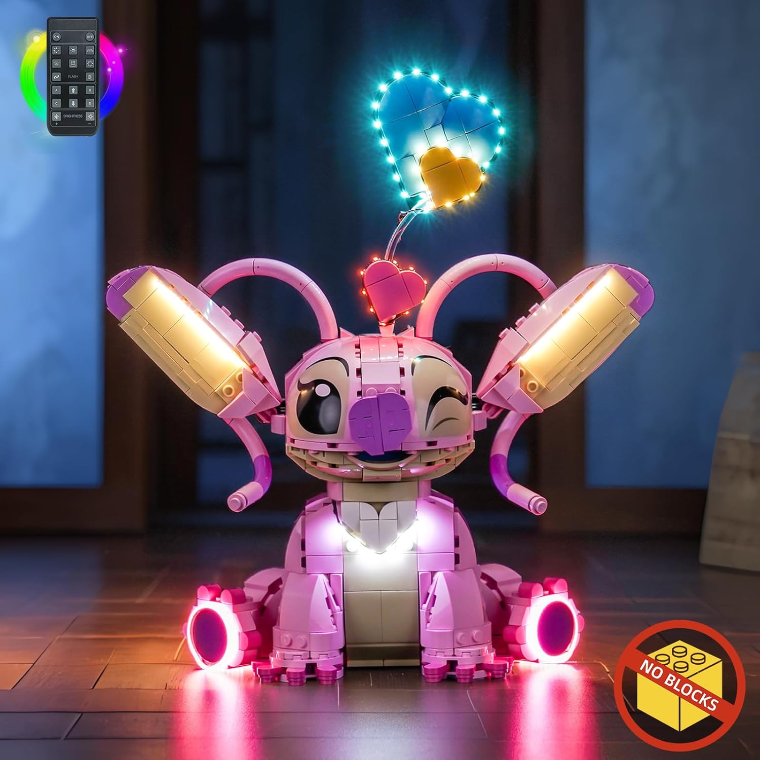 Kit luce telecomando compatibile con Lego 43257 Angel (nessun modello), set di illuminazione a LED, compatibile con Lego Angel 43257 giocattolo creativo - immagine 7