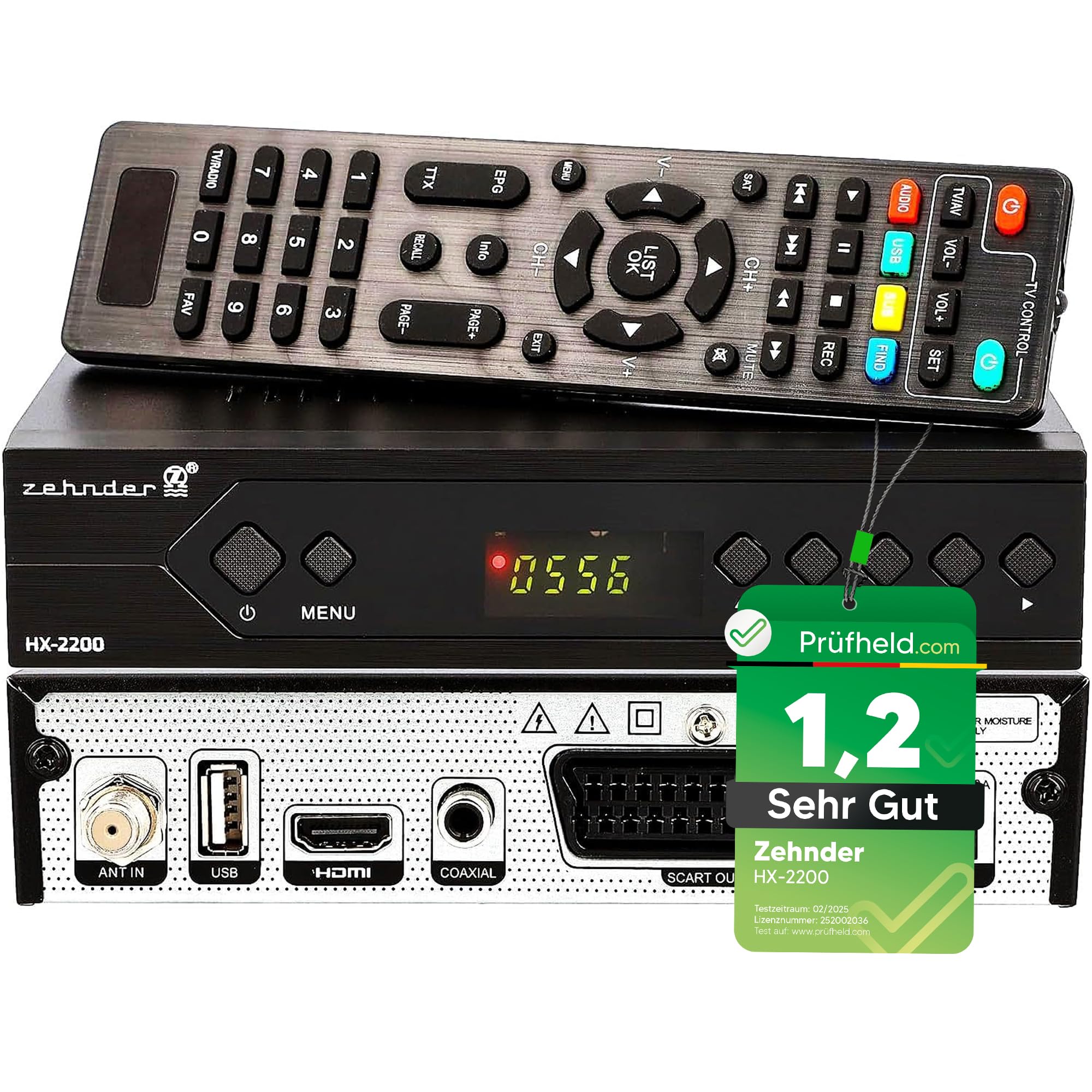 Zehnder HX-2200 Ricevitore TV Satellitare