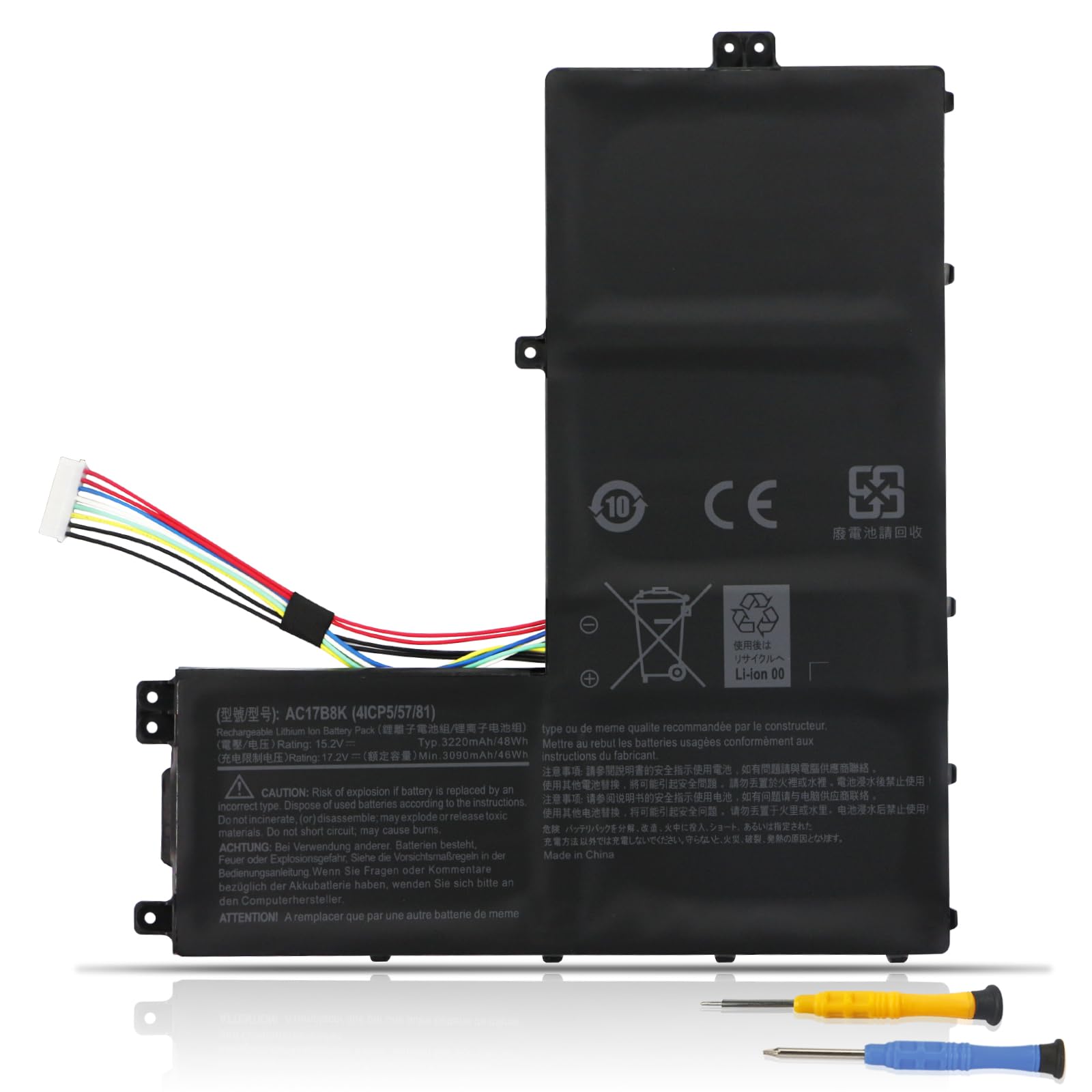 Antiee AC17B8K Batteria 48Wh per Acer Swift 3 SF315-52