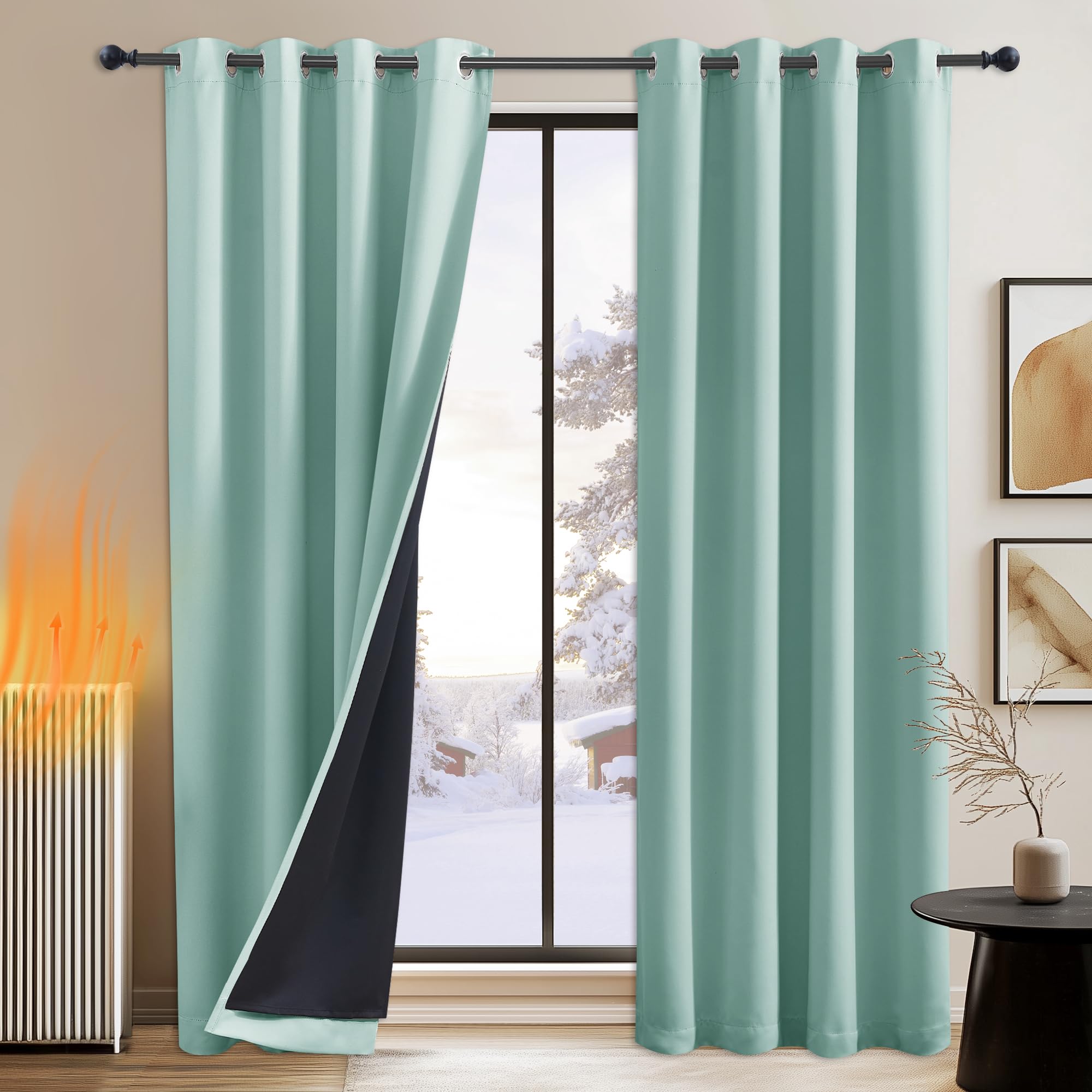 Pony Dance Tende Oscuranti 100% con Anelli 140x245 CM