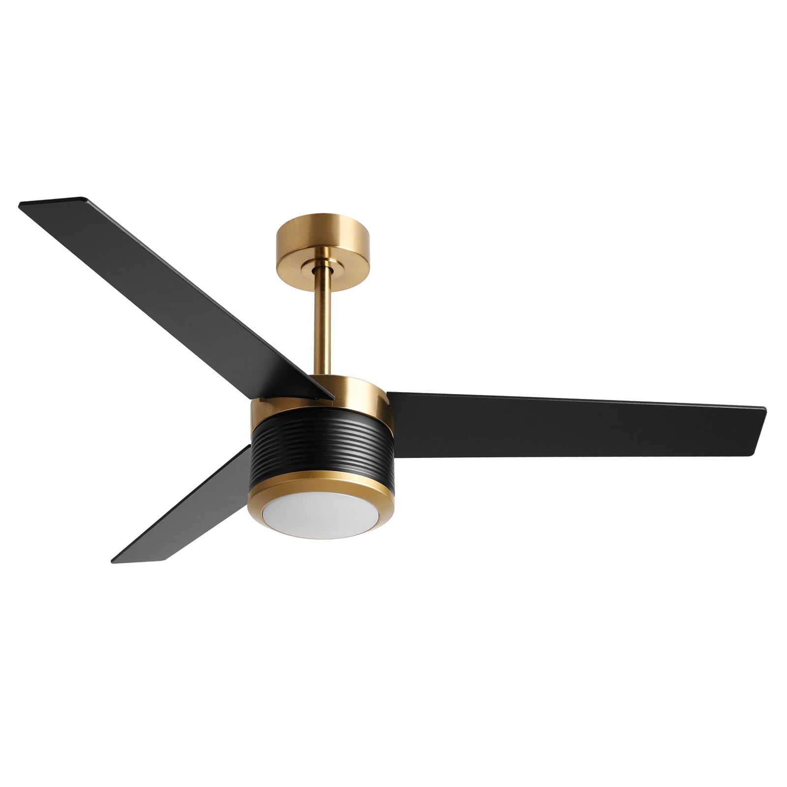 Reiga Ventilatore da Soffitto Moderno 132cm con Luce