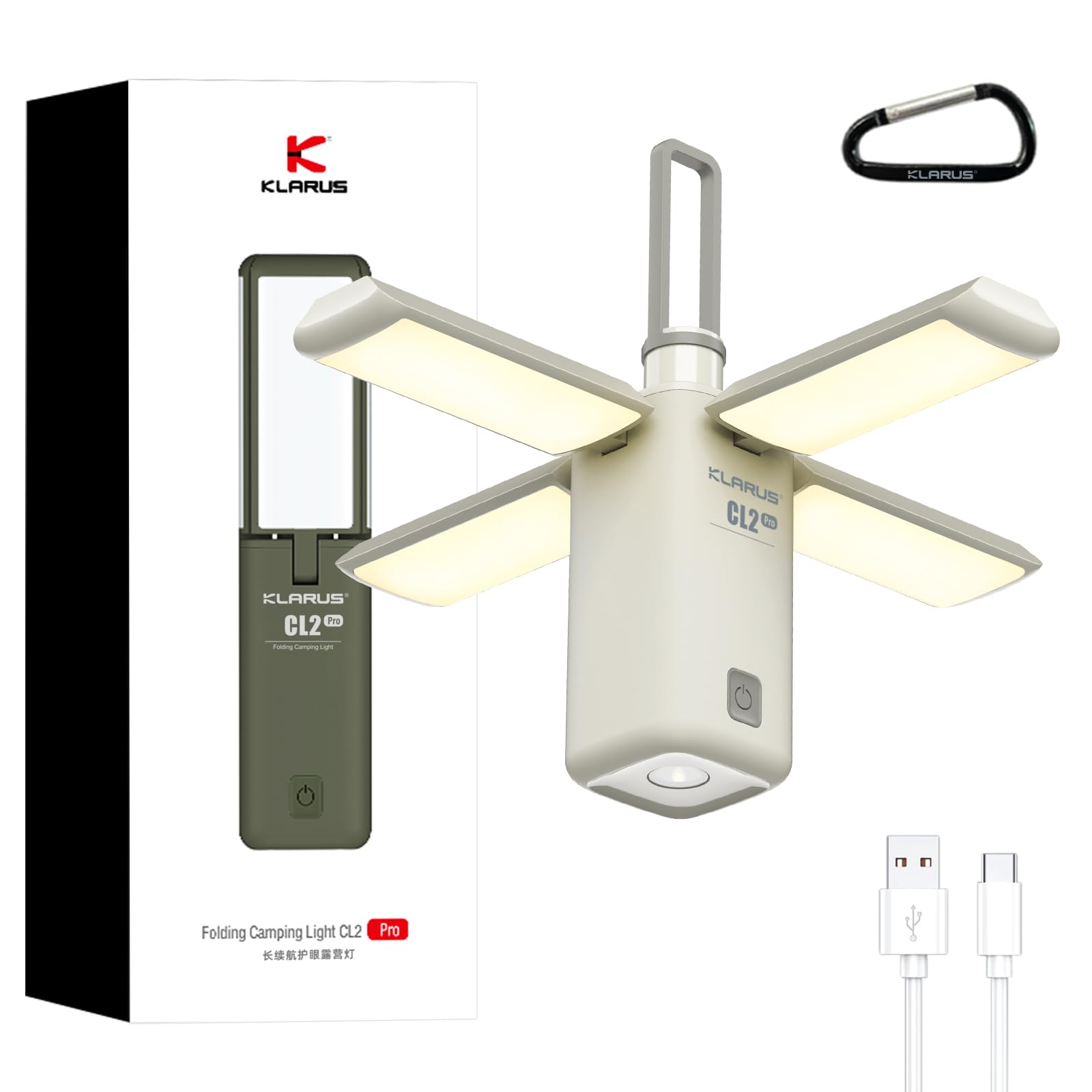 CL2 Pro Lampada Campeggio Ricaricabile 14000 mAh