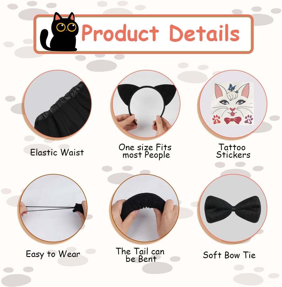 ACWOO Tigre - Set Costume Animale 5 Pezzi - immagine 2