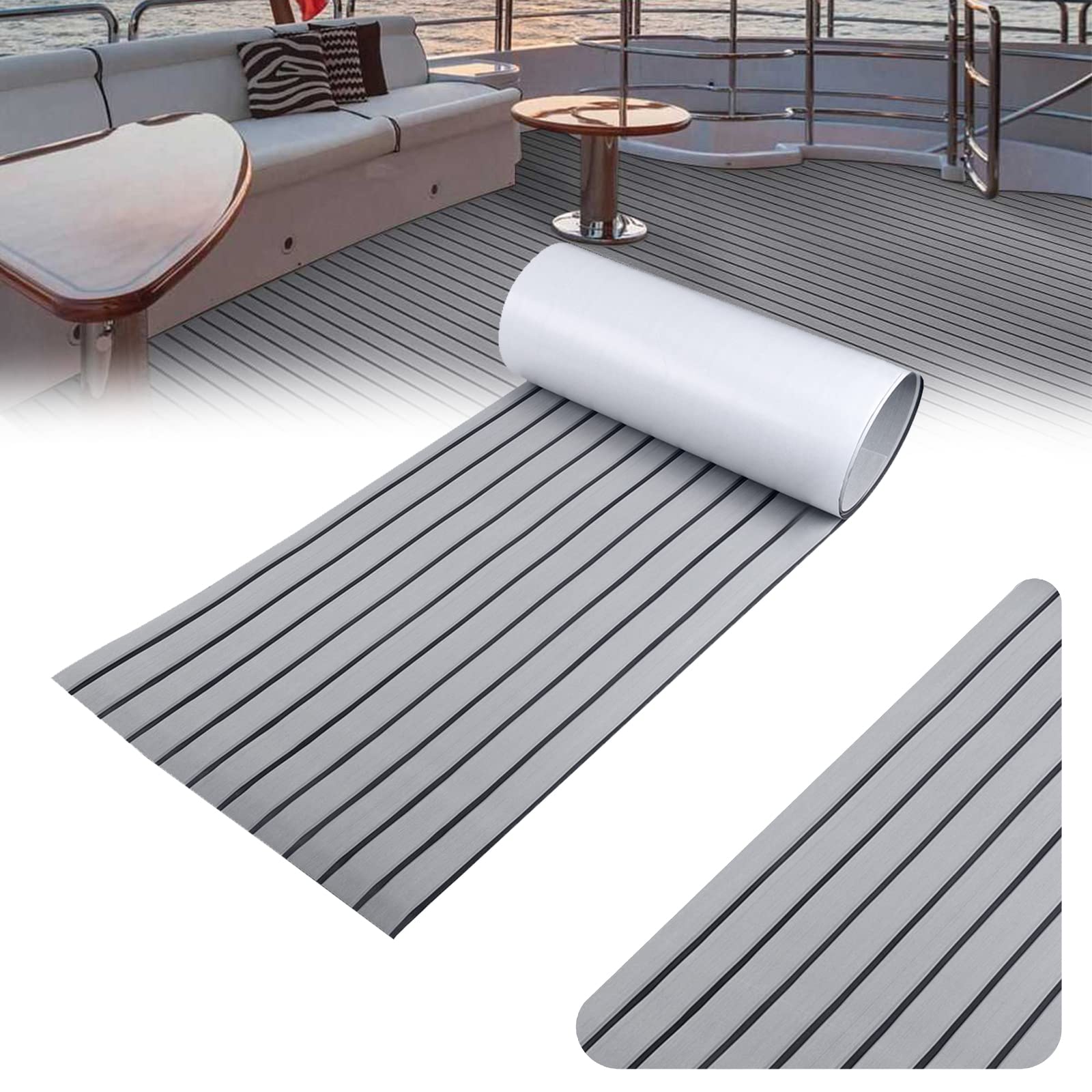 SenMore Schiuma EVA Tappetino Antiscivolo per Barca
