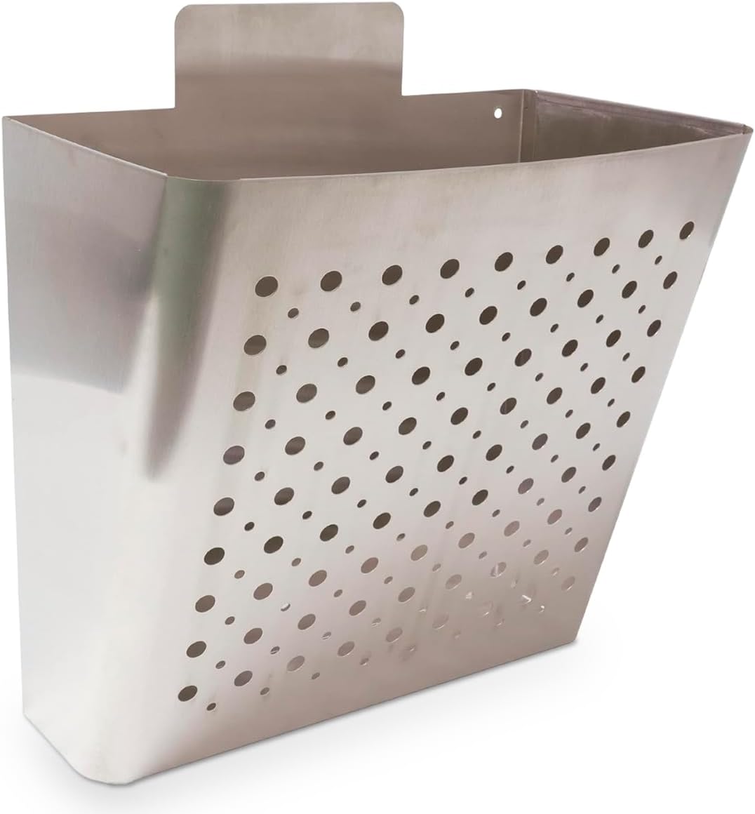 Amig Cassetta Postale con Griglia Frontale, Acciaio Inox