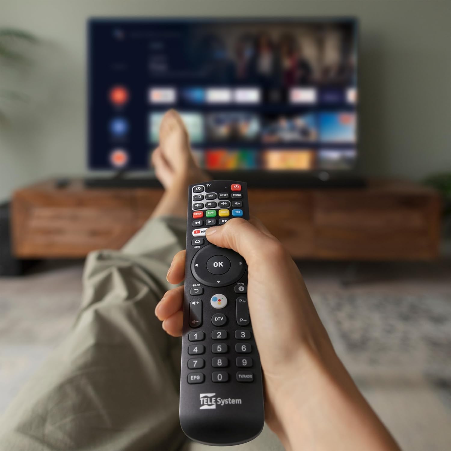 Tele System Telecomando Originale Bluetooth per Decoder - immagine 4