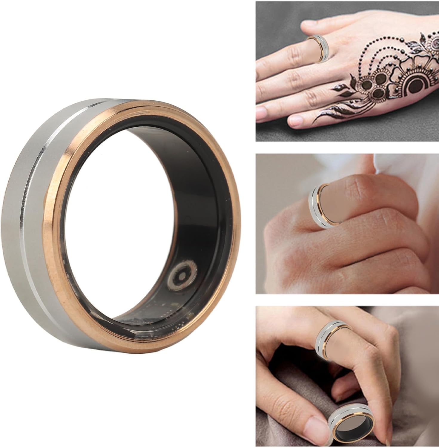 Dpofirs Anello Intelligente per Fitness e Salute - immagine 8