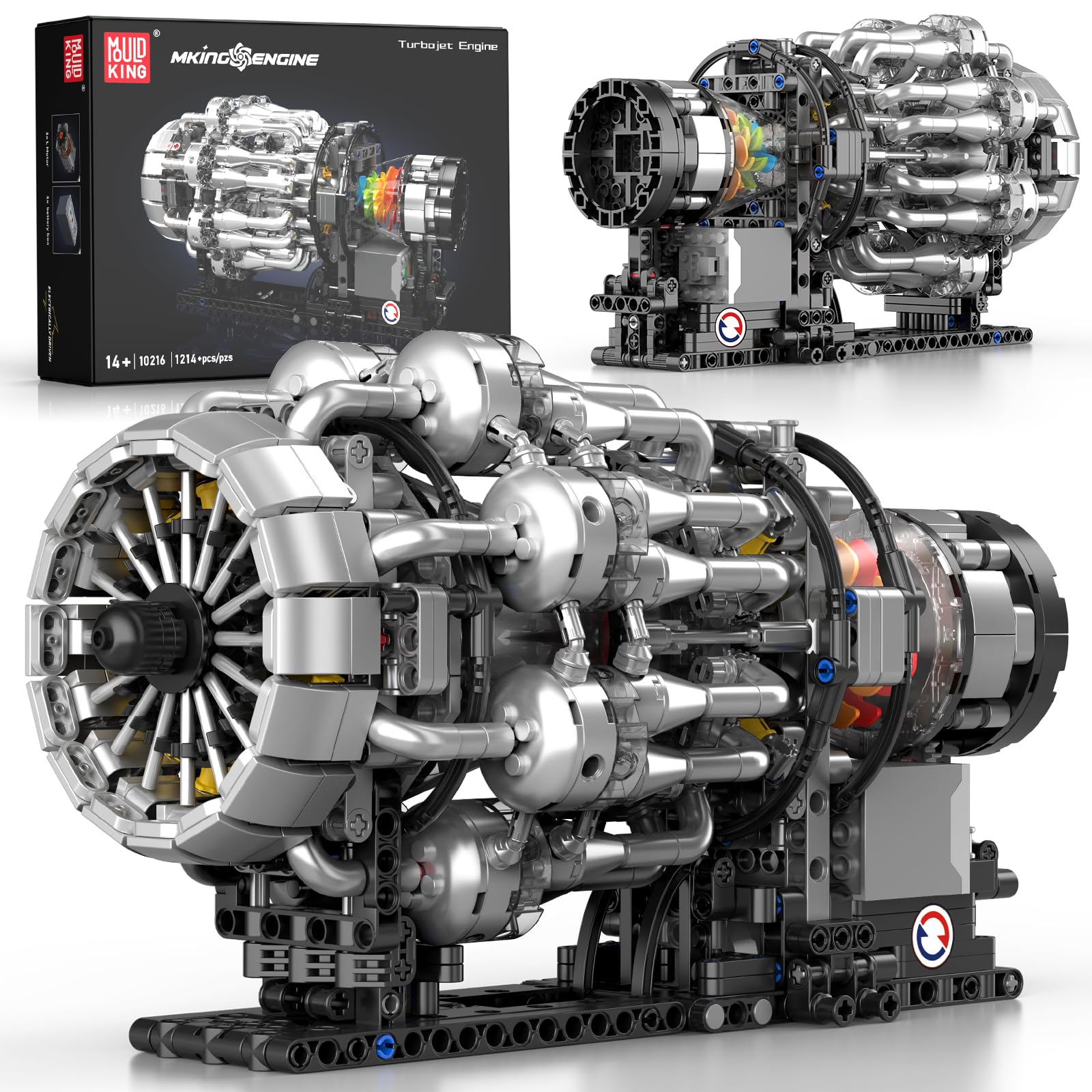 Mould King 10216 Engine Building Blocks Set