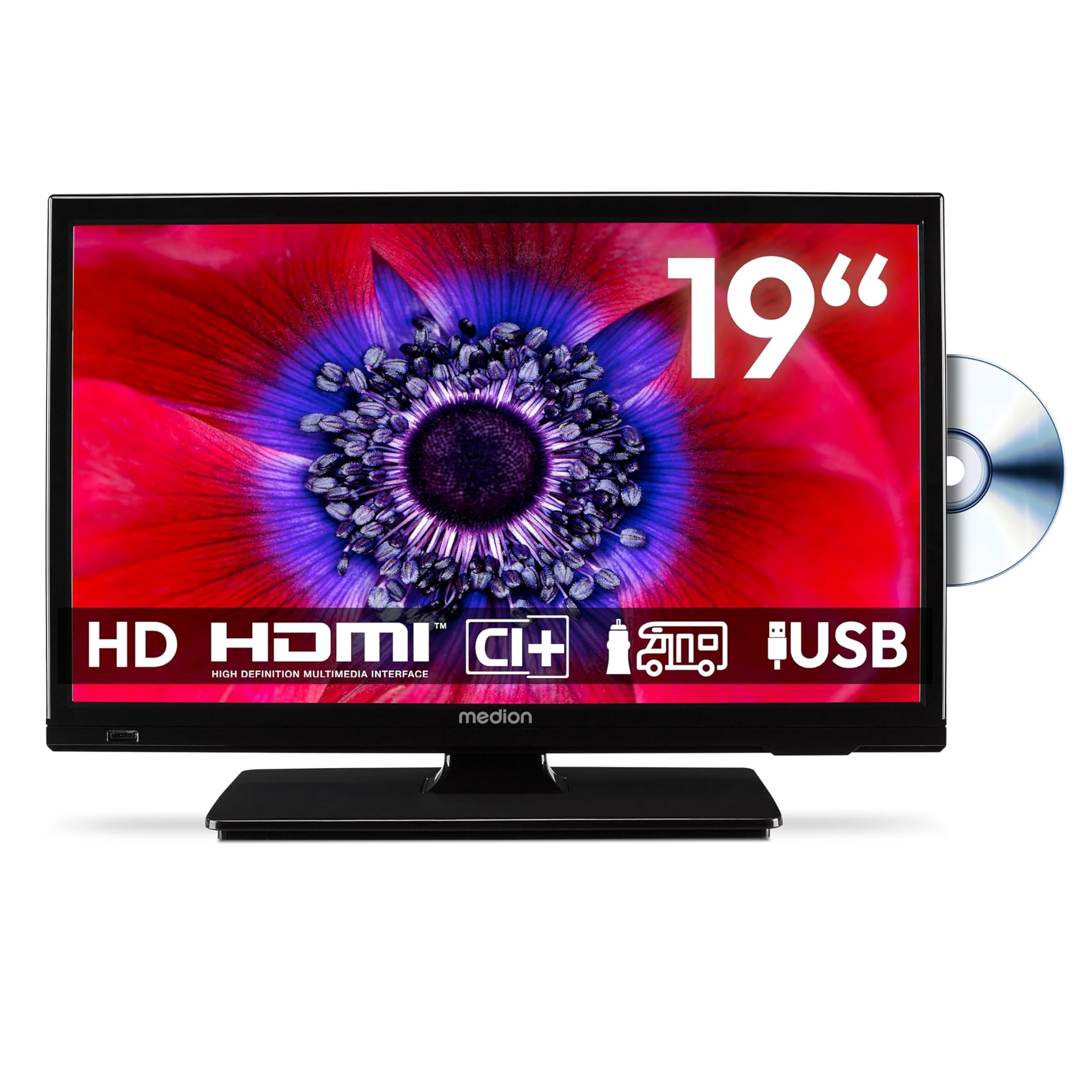 Medion TV 19 pollici HD con Lettore DVD