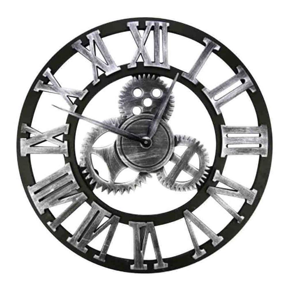 Haitang Orologio da Parete Rotondo Vintage 40-60cm