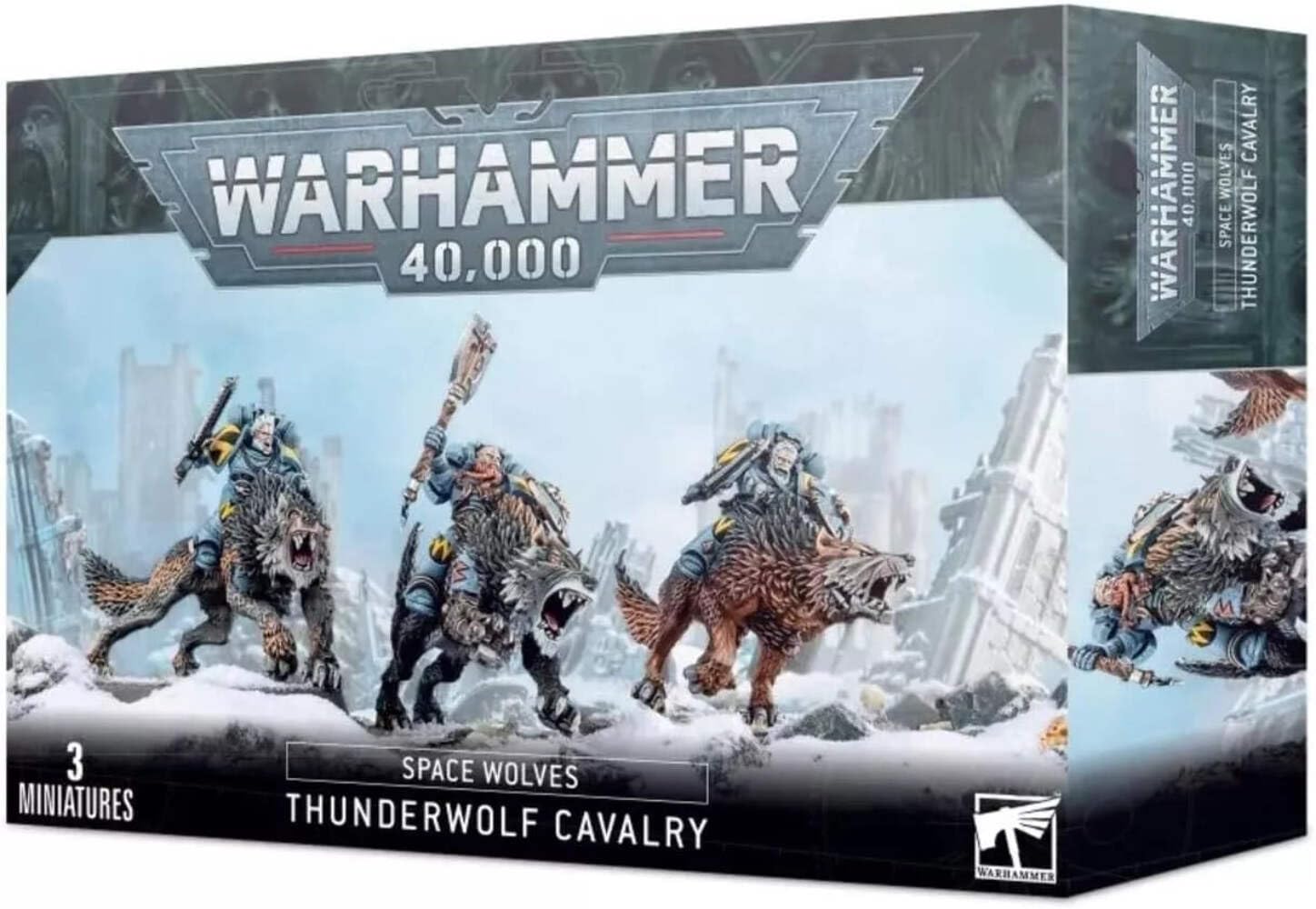 Games Workshop 99120101091 Space Wolves Thunder Wolf Cavalleria Action Figure
