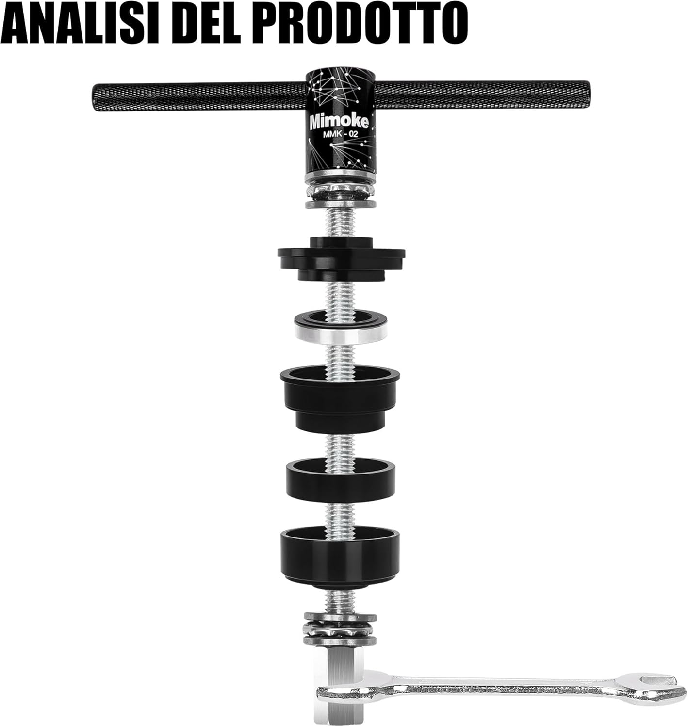 Mimoke Kit Inferiore Bicicletta per Supporto BB - immagine 6