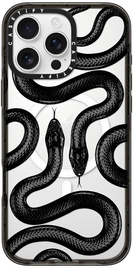 Casetify Impact iPhone 16 Pro Max - Nero Kingsnake - immagine 1