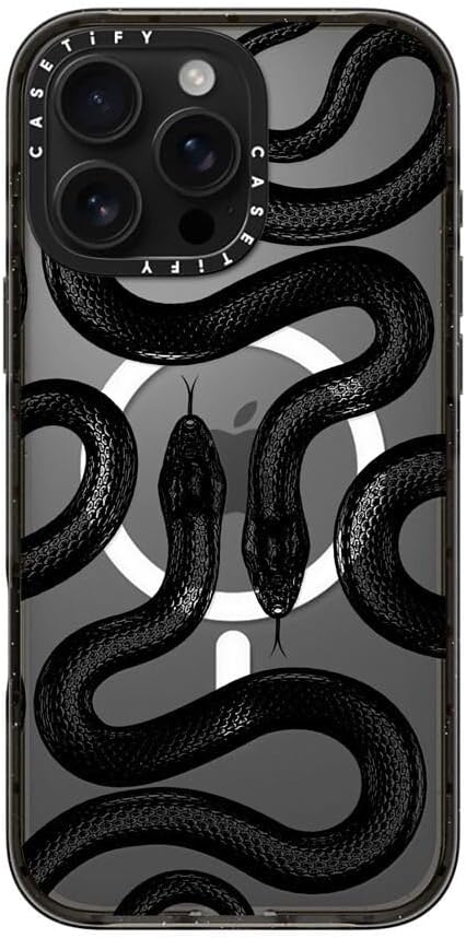 Casetify Impact iPhone 16 Pro Max - Nero Kingsnake - immagine 2