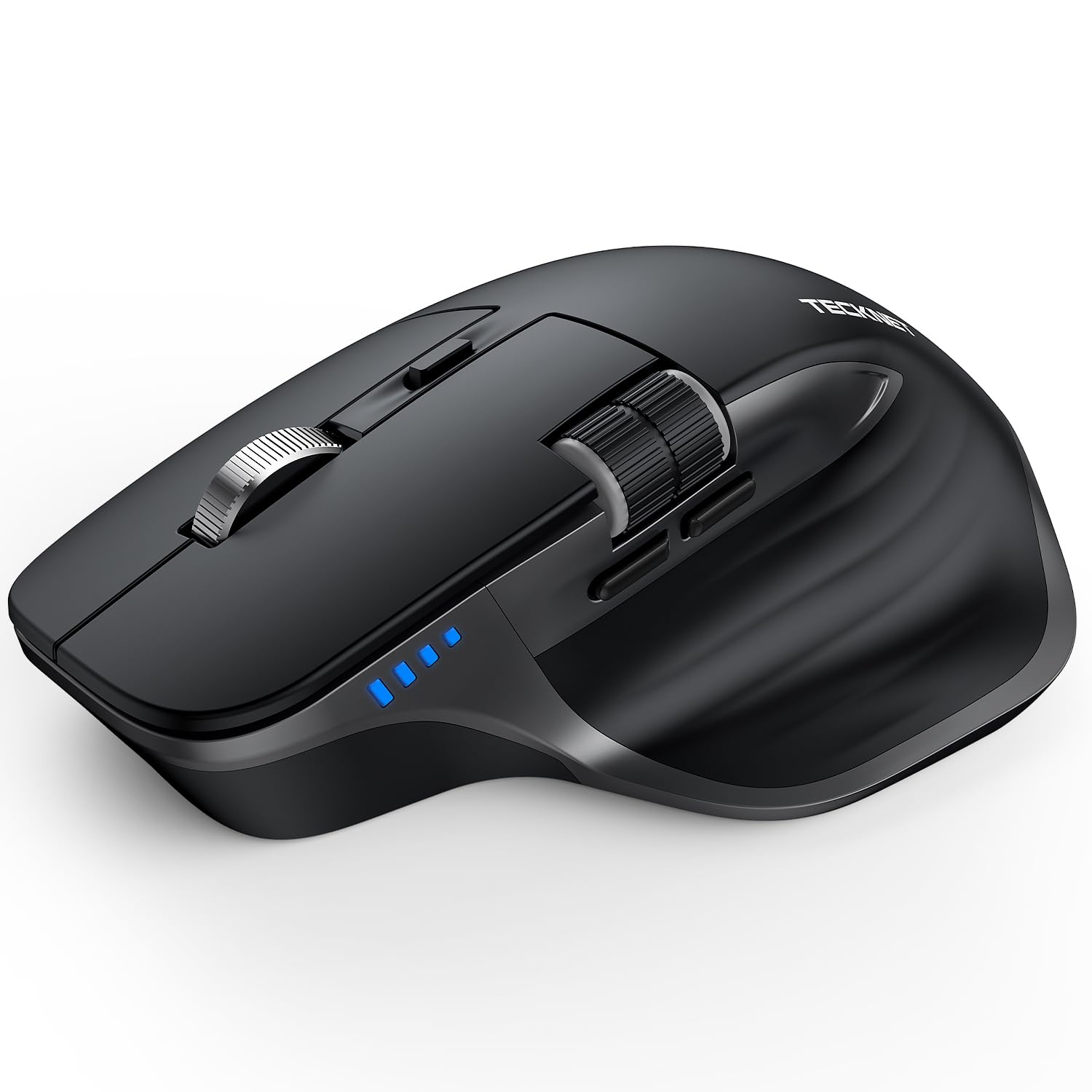 Tecknet Mouse Wireless Bluetooth 4800 DPI, Nero