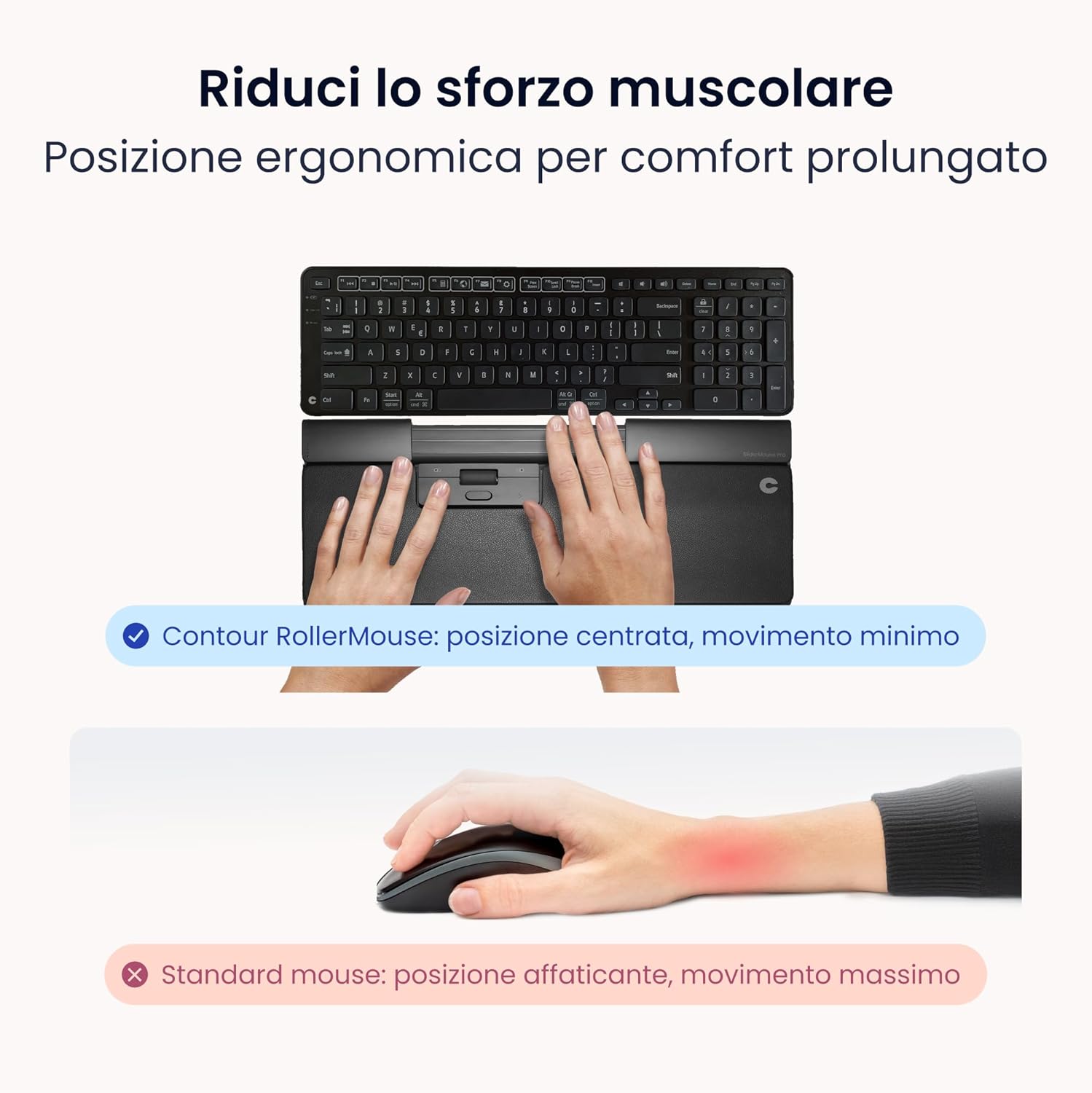 Contour Design SliderMouse Pro - Mouse Ergonomico Cablato - immagine 5