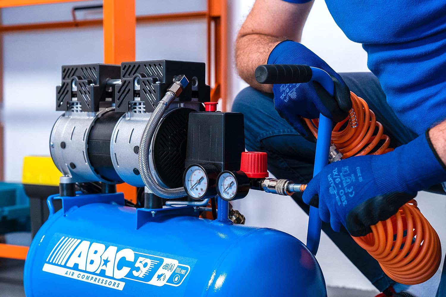 Abac Compressore d'Aria Silenzioso EASE-AIR 24 - immagine 8