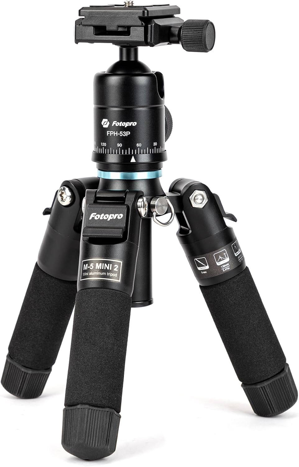 Fotopro Mini Treppiede Professionale con Testa a Sfera 360° - immagine 1