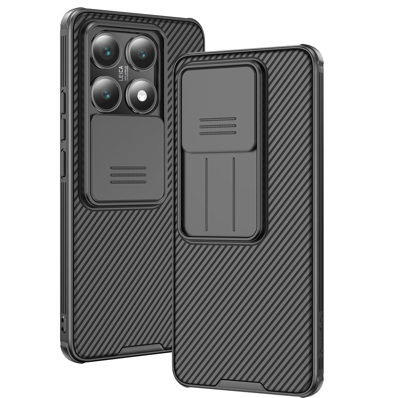 Aroyi Cover Compatibile Xiaomi 14T Pro (6.67") - Nero