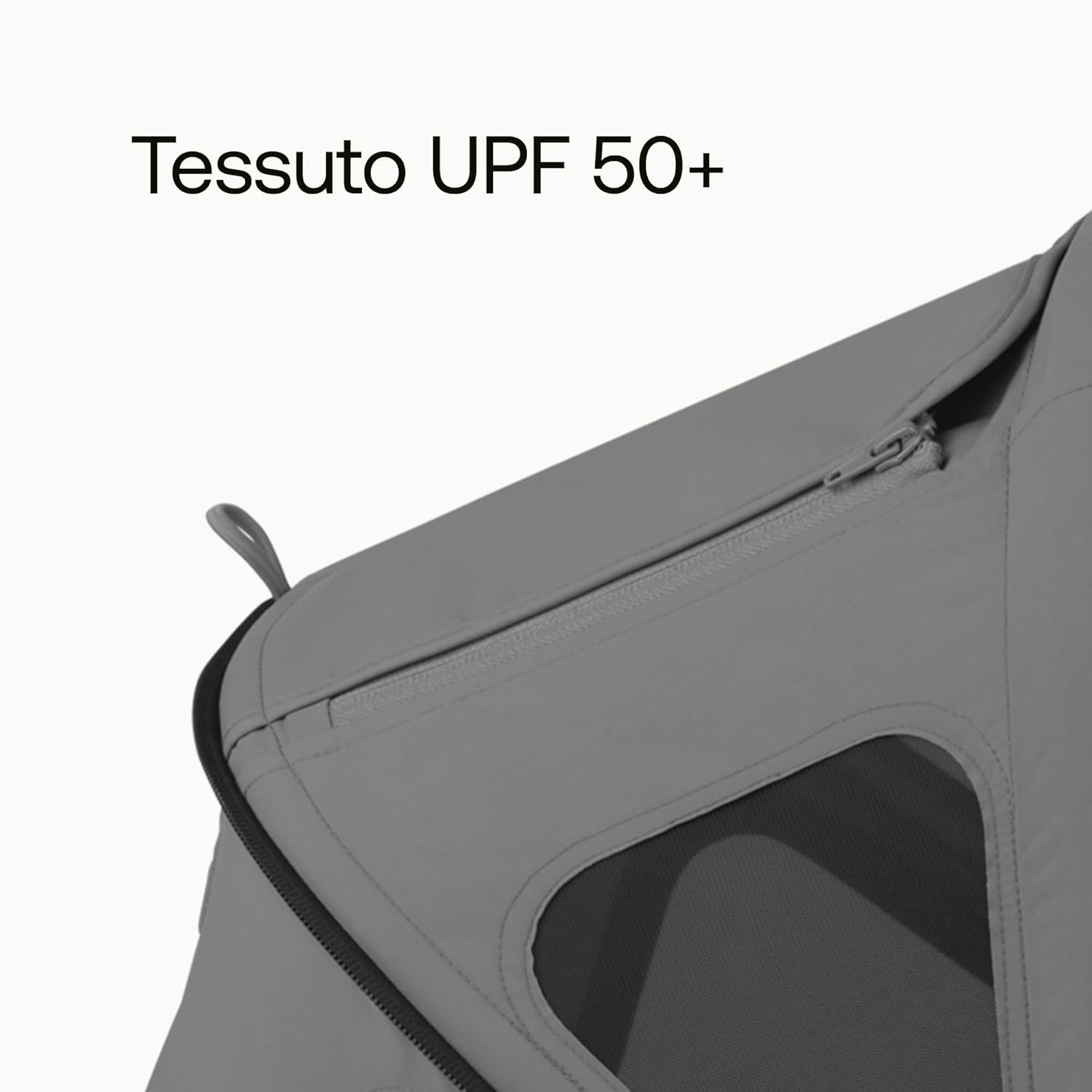 Bugaboo Dragonfly Cappottina Breezy Estensibile, Moon Grey - immagine 3