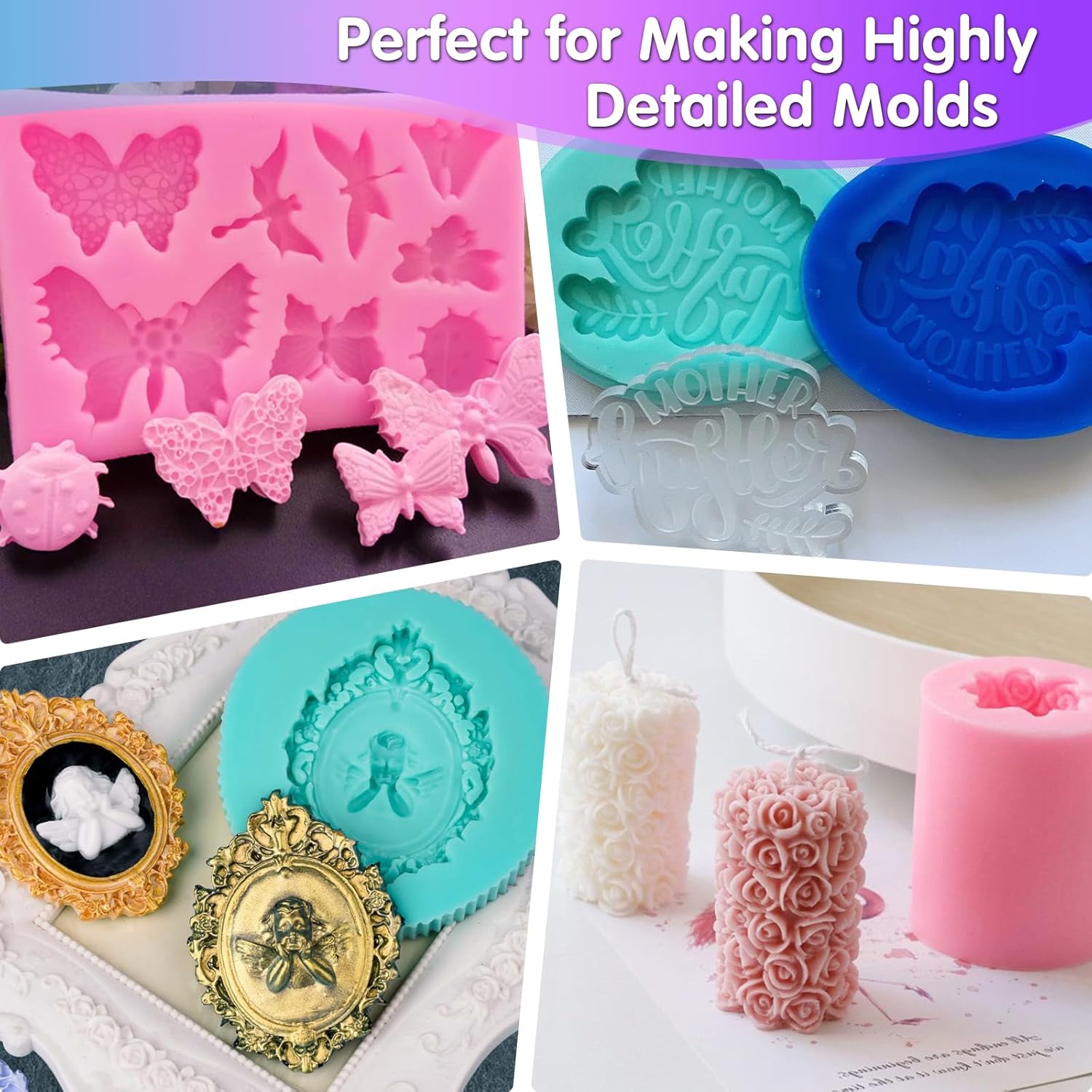 Silicone per Stampi 20A, 2L Liquido Trasparente - immagine 5